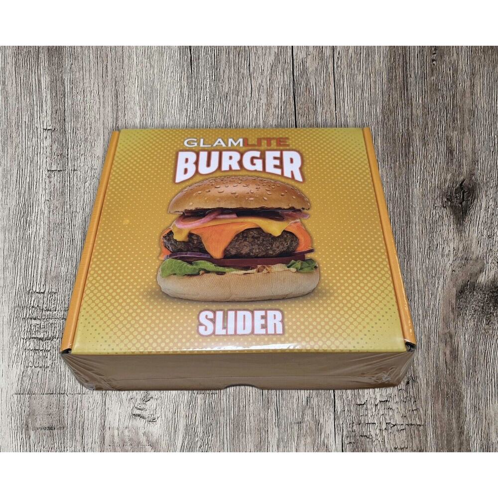 Glamlite Factory Sealed New in Box Burger Slider 9 Eye Shadow‎ assorted Palette